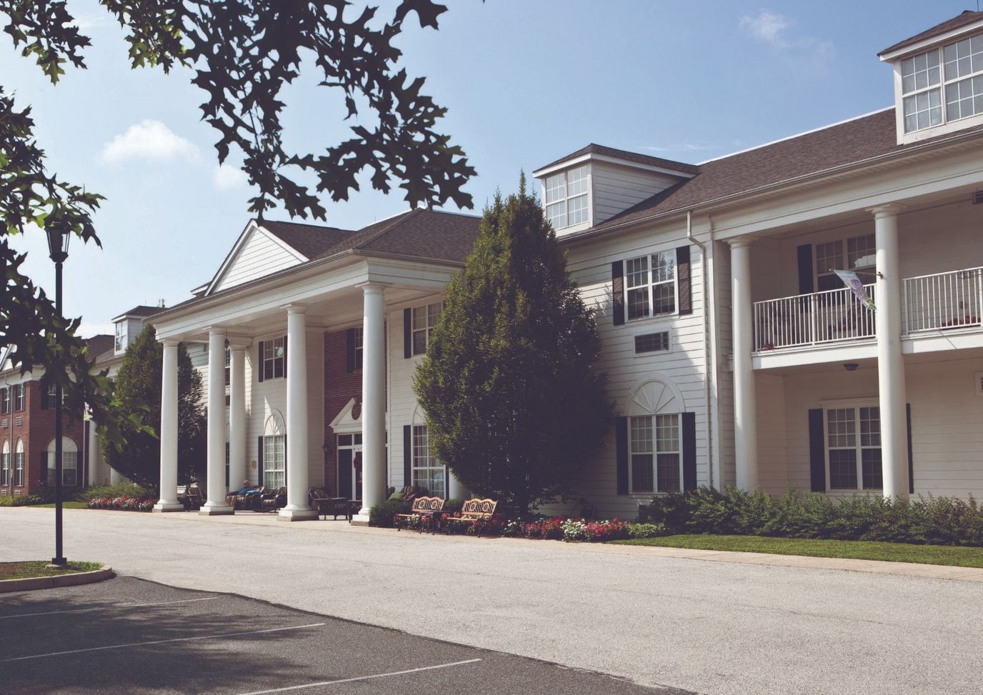 Exterior view of Blue Bell Place facility