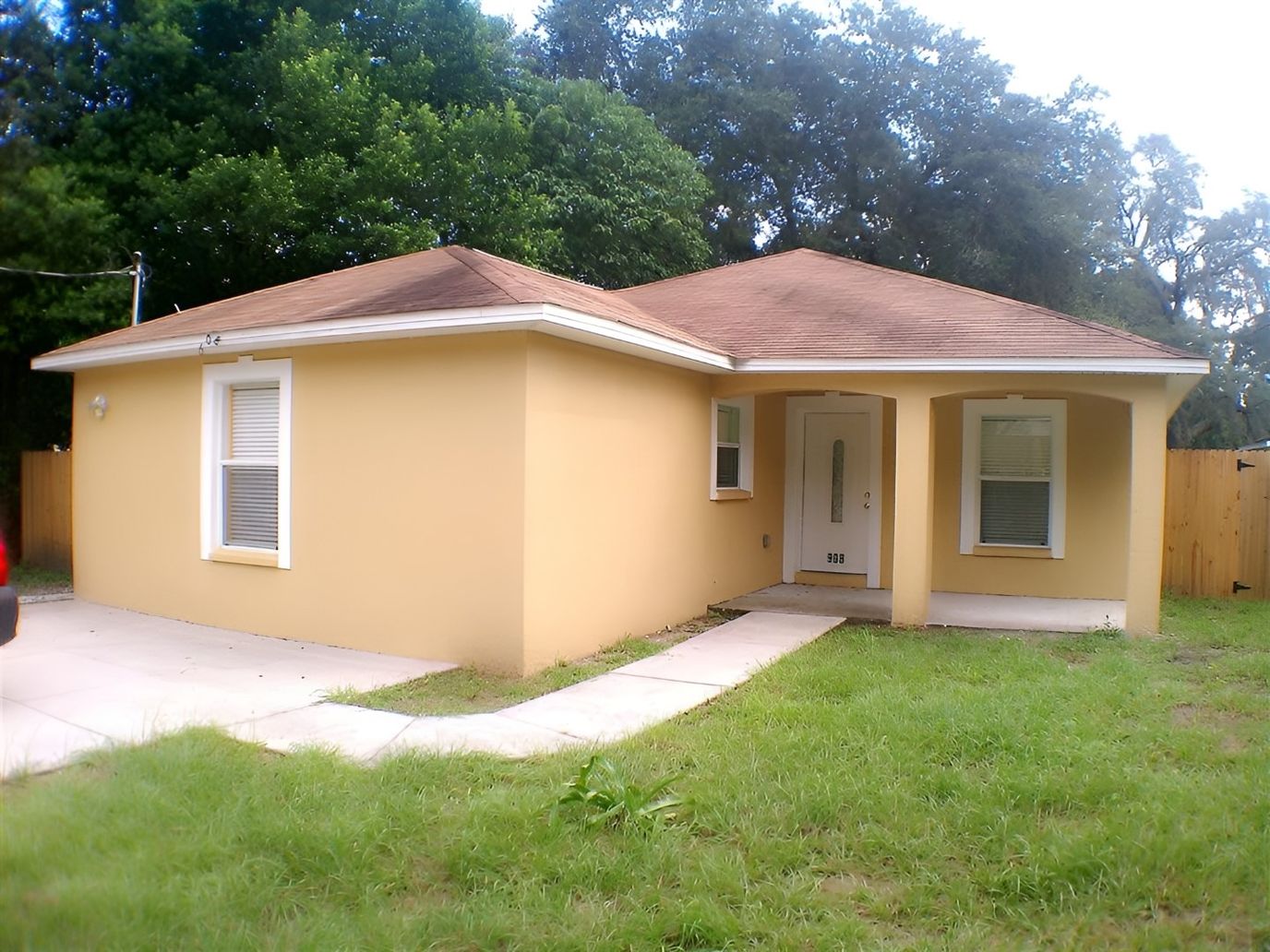 Exterior view of a small assisted living facility