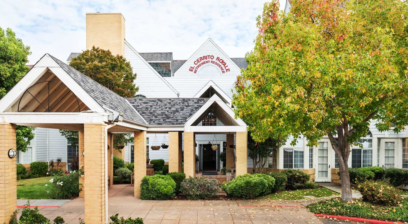 Exterior view of El Cerrito Royale entrance