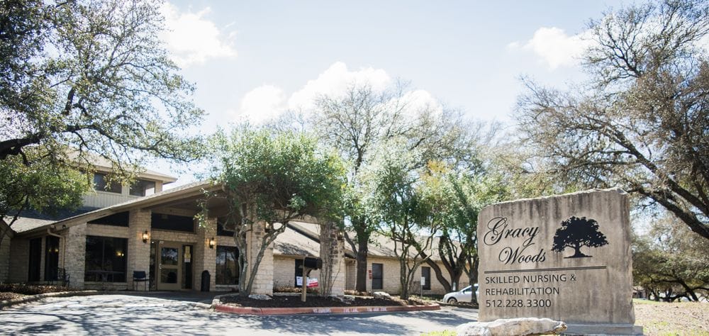 Exterior view of Gracy Woods I Nursing Center