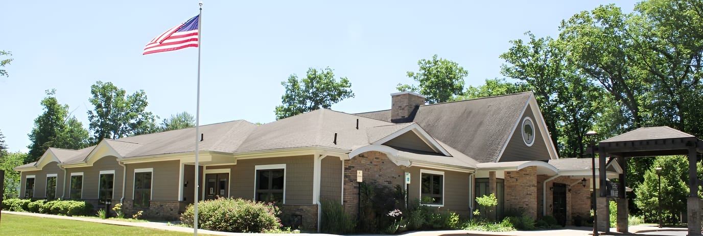 Exterior view of Joe Raso Hospice Residence
