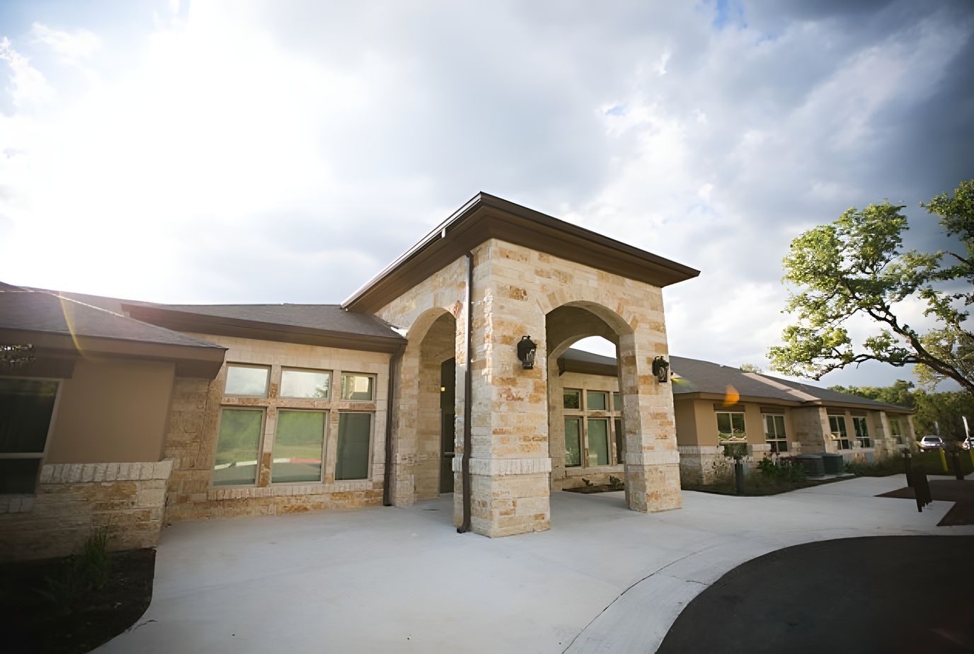 Exterior view of Sundance Memory Care building