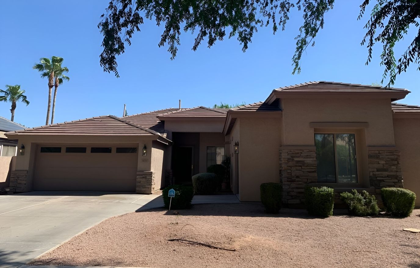 Exterior view of a residential senior care facility