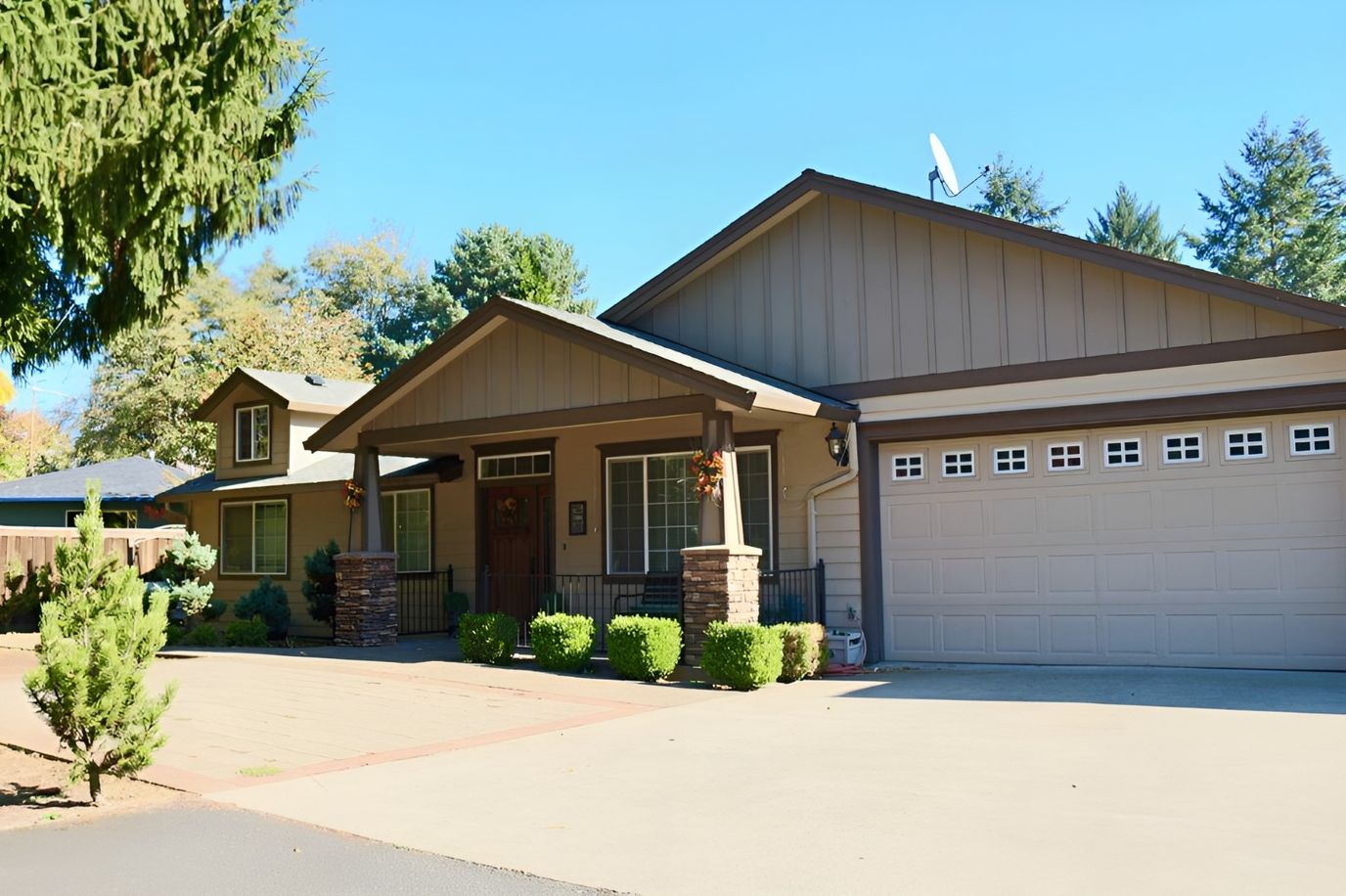 Exterior view of a residential care facility