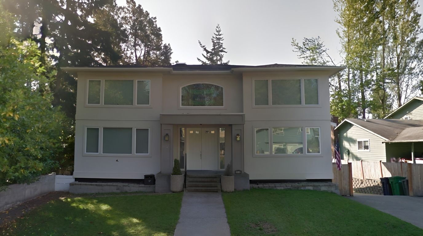 Exterior view of a two-story care facility
