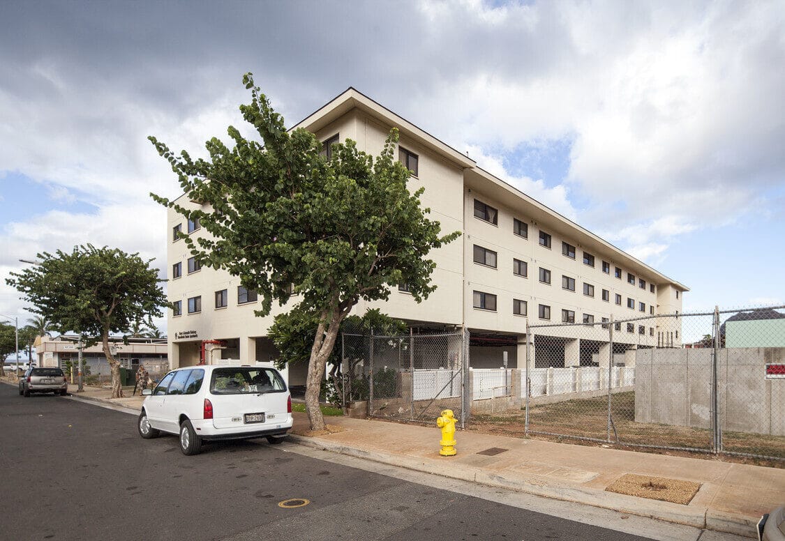 Exterior view of Harry & Jeanette Weinberg Senior Apartments