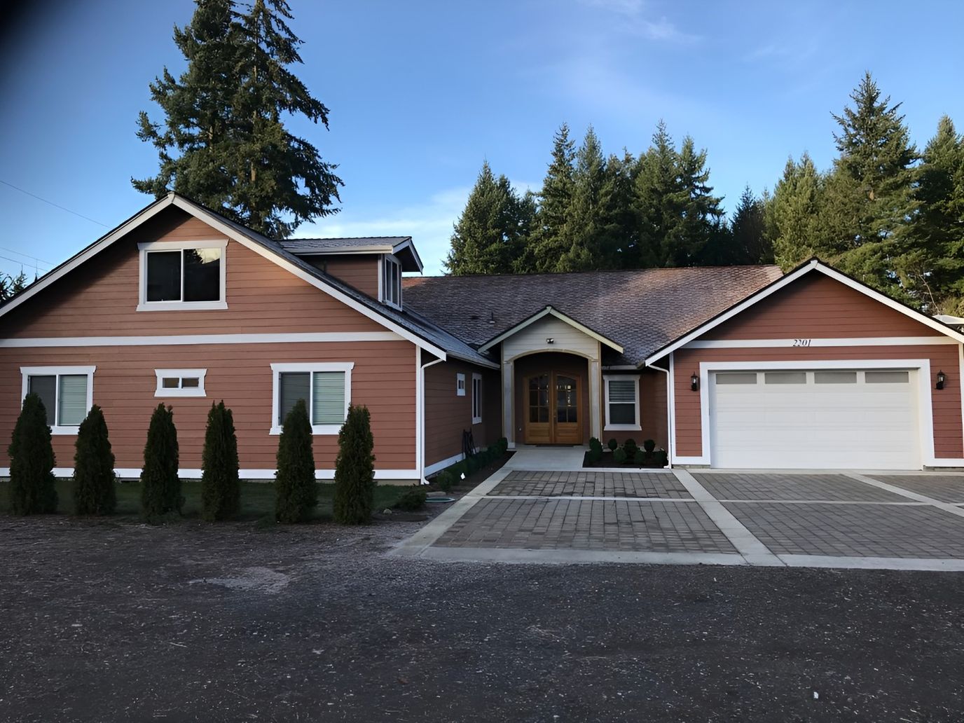 Exterior view of a residential care facility