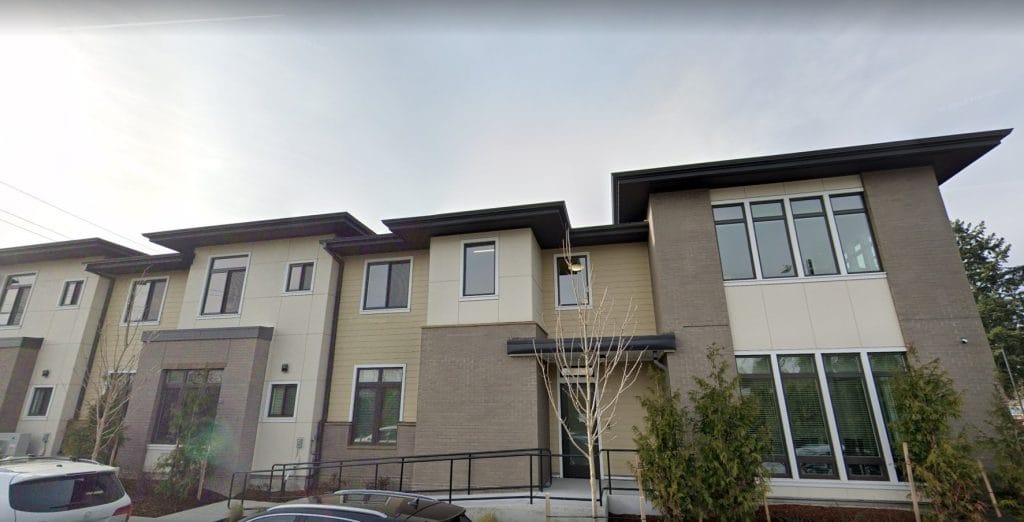 Exterior view of the Stephanie Gardens building