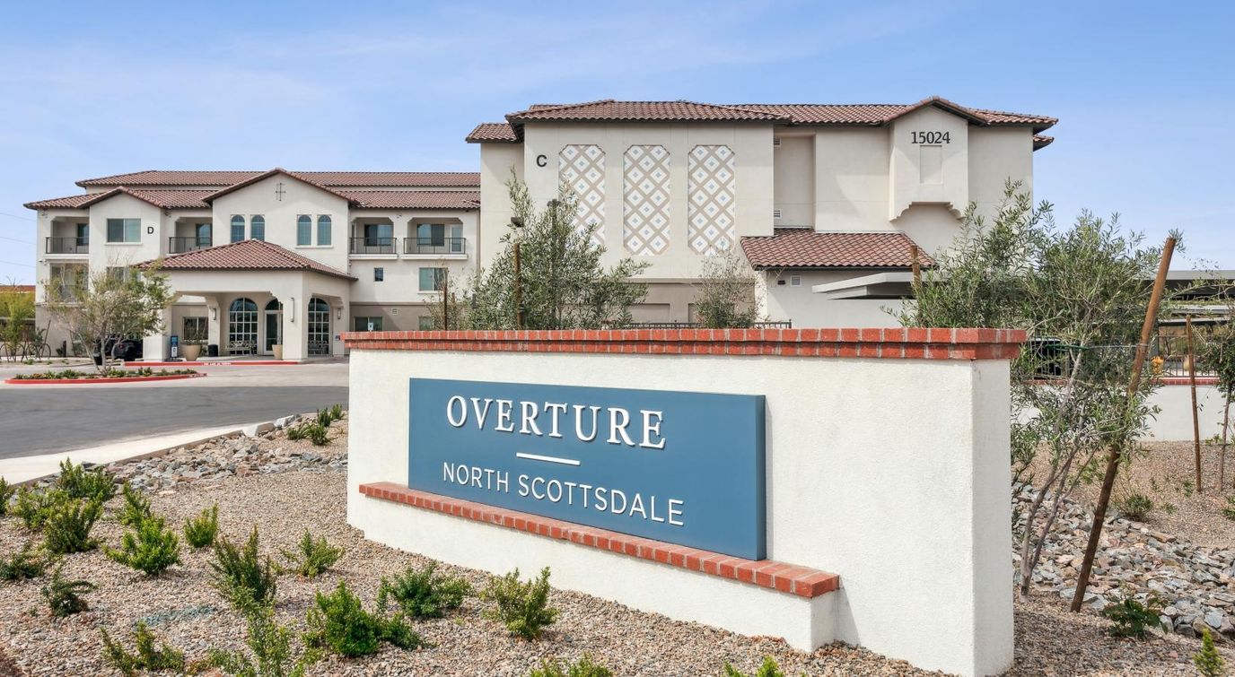 Exterior view of Overture North Scottsdale building