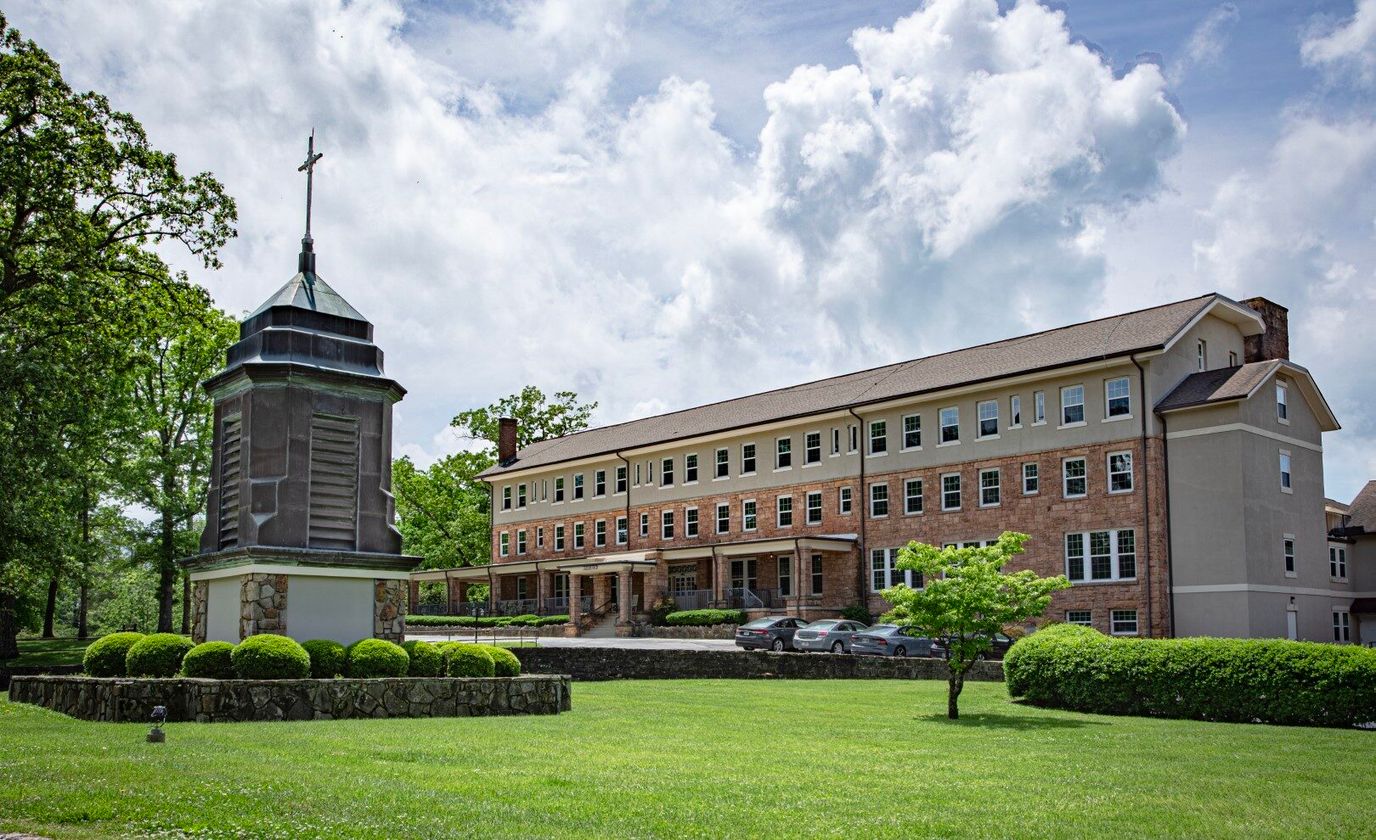 Exterior view of Alexian Village building and grounds