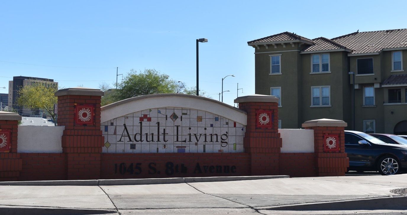 Signage for Adult Living facility at 1045 S. 8th Avenue