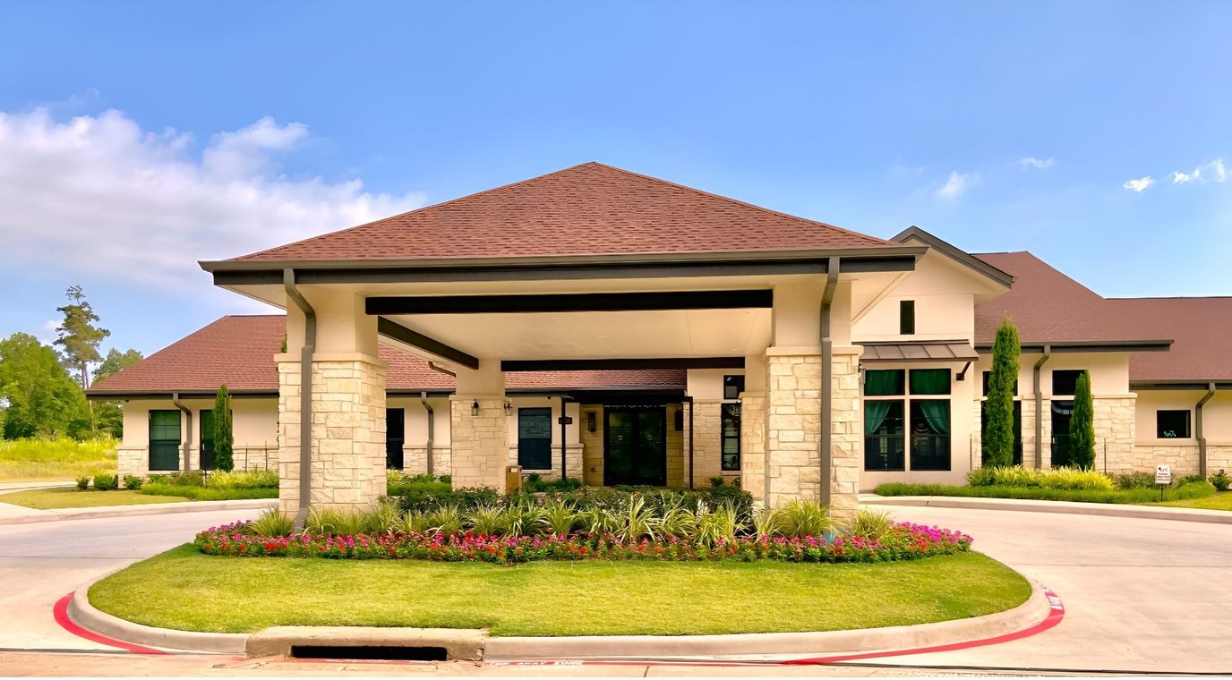 Front entrance of The Bradford Memory Care facility
