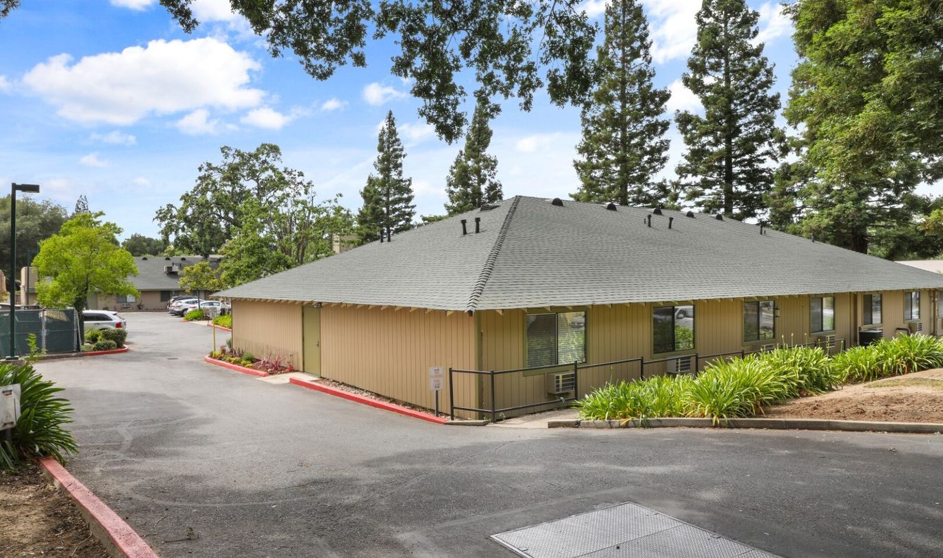 Exterior view of Almond Grove Assisted Living facility