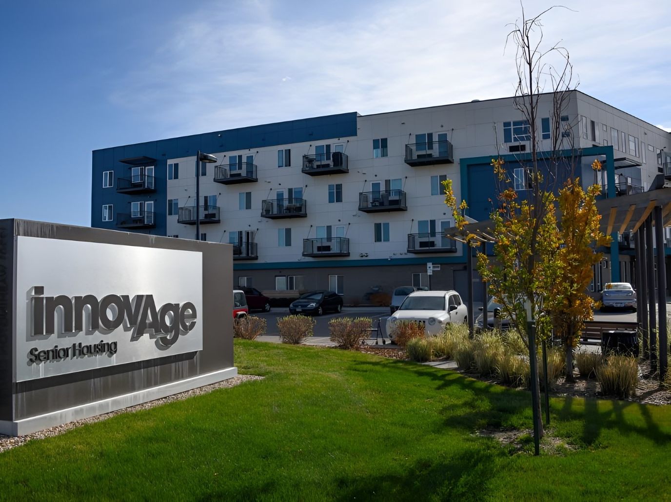 Exterior view of Innovage Senior Housing facility