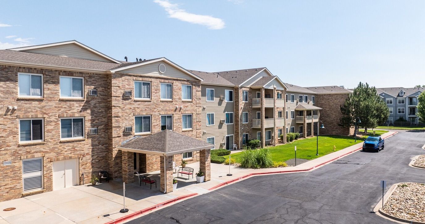 Exterior view of Town Centre Senior Apartments