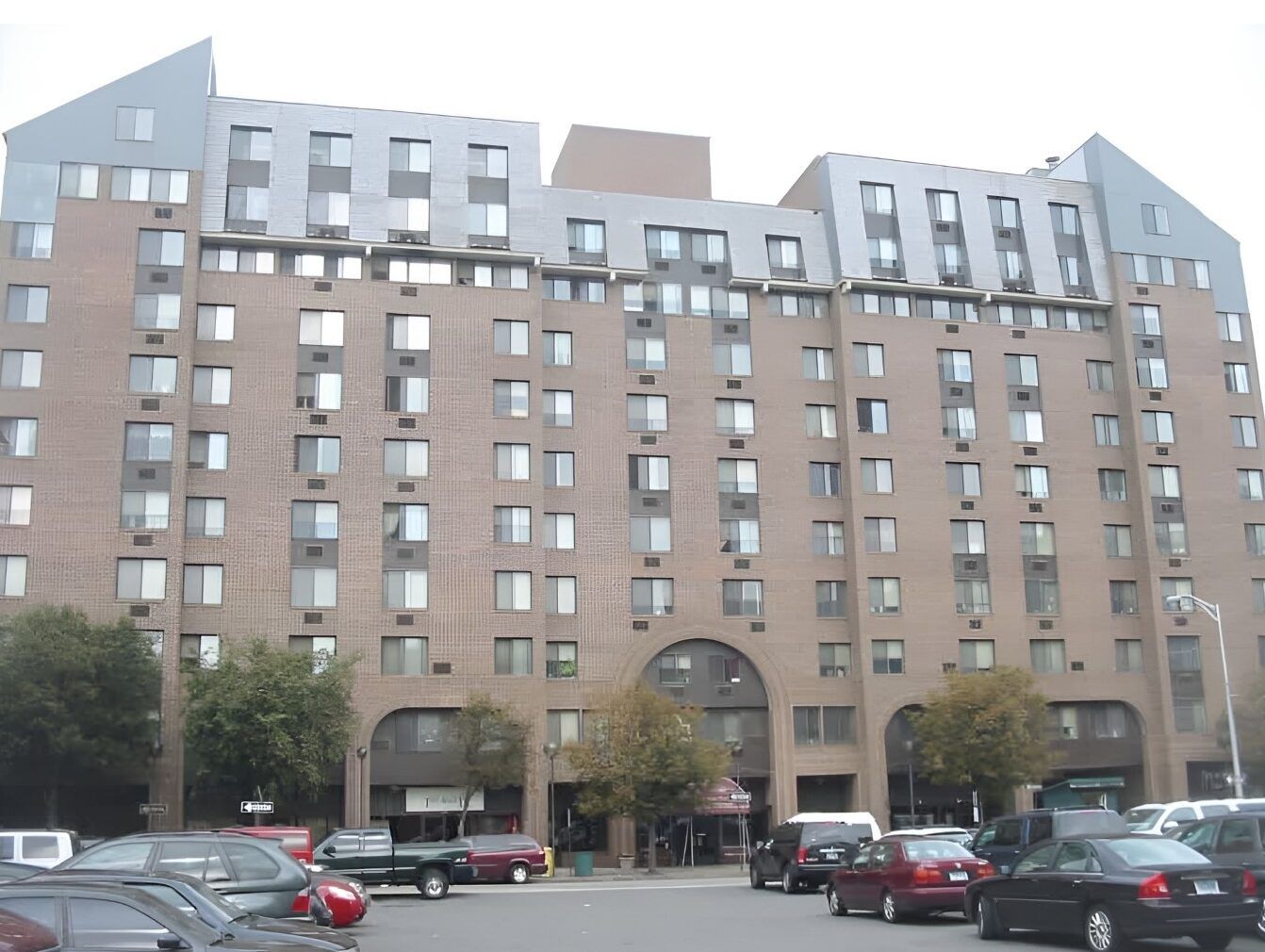 Exterior view of Exchange Place Towers