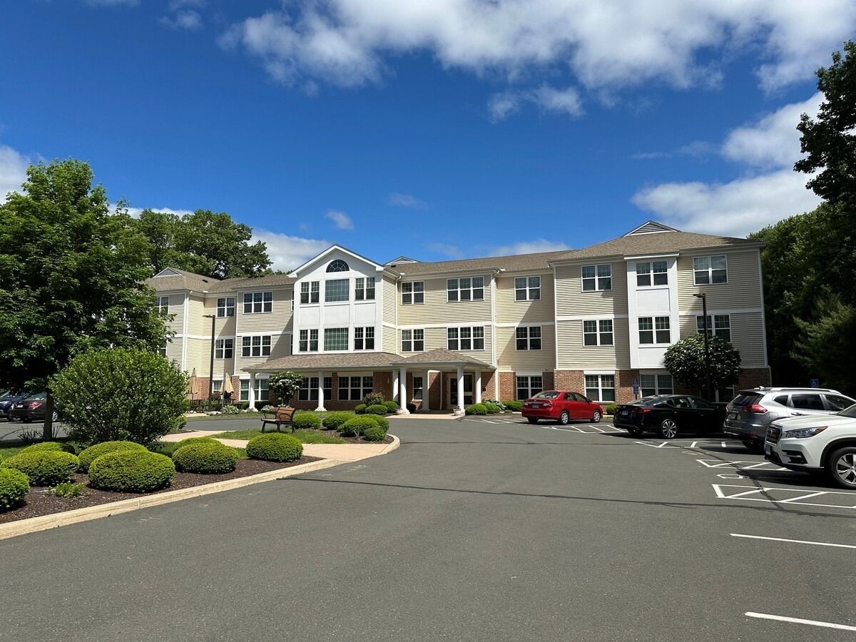 Exterior view of Krause Gardens Senior Living facility