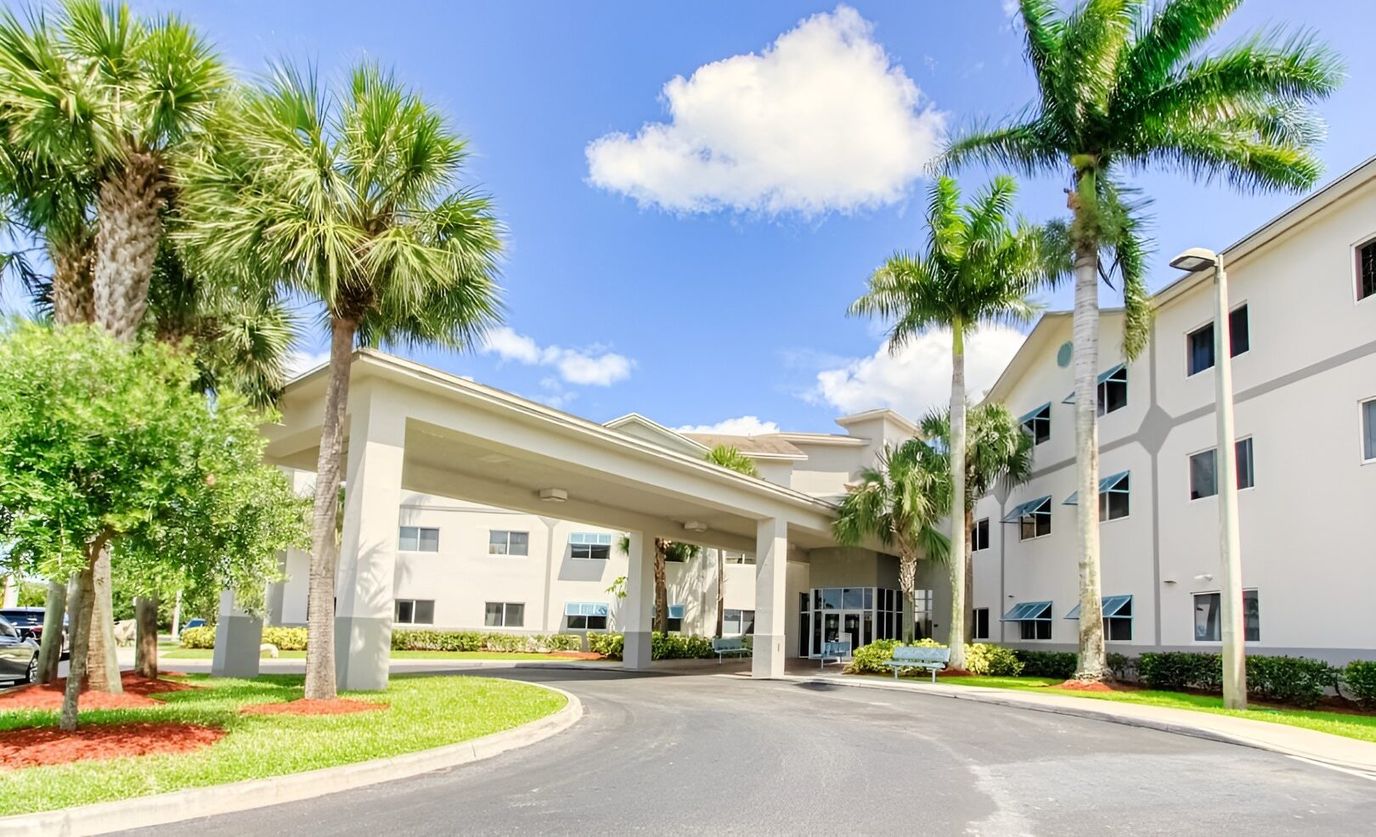 Exterior view of Villa Regina assisted living facility