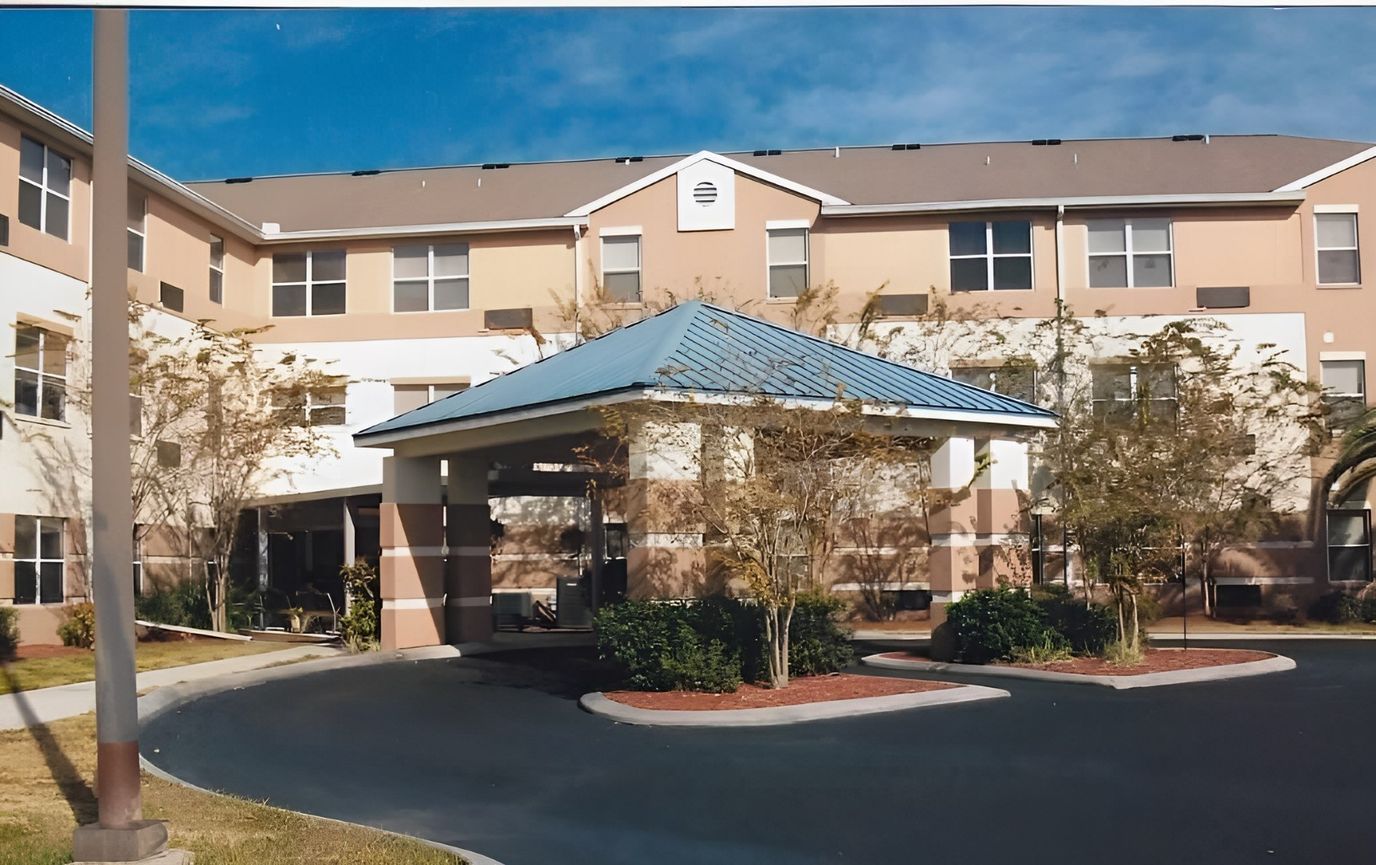 Exterior view of Sandpiper Run facility entrance