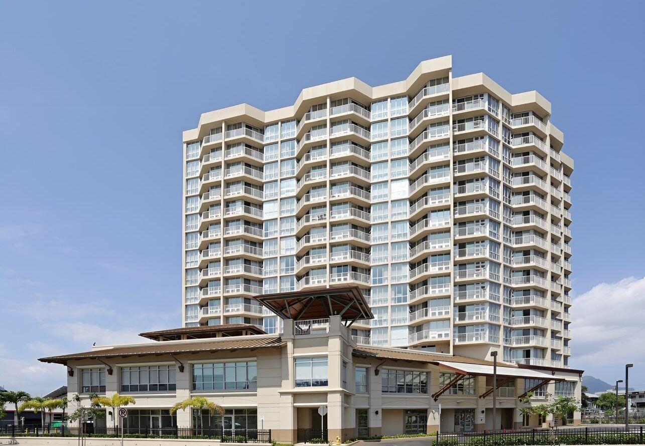Exterior view of the Iwilei Senior Residence building