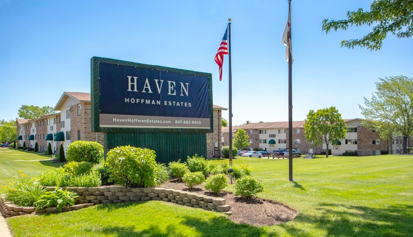 Exterior view of the facility sign and building