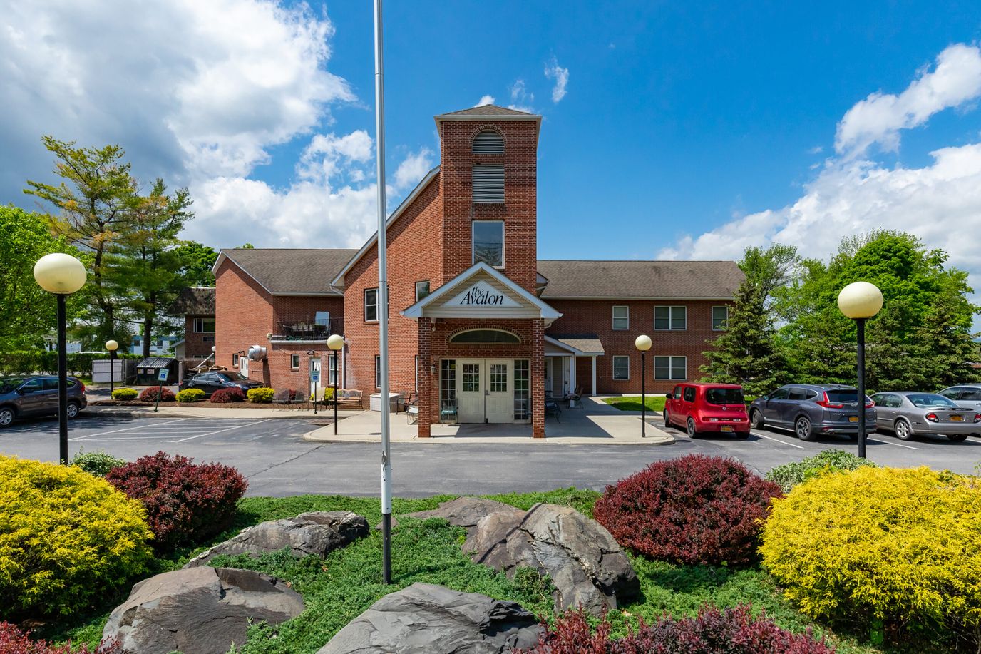 Exterior view of the assisted living facility
