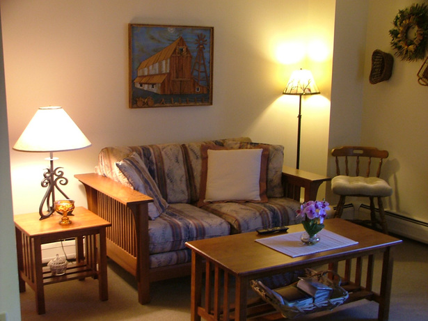 Cozy living room with comfortable furniture