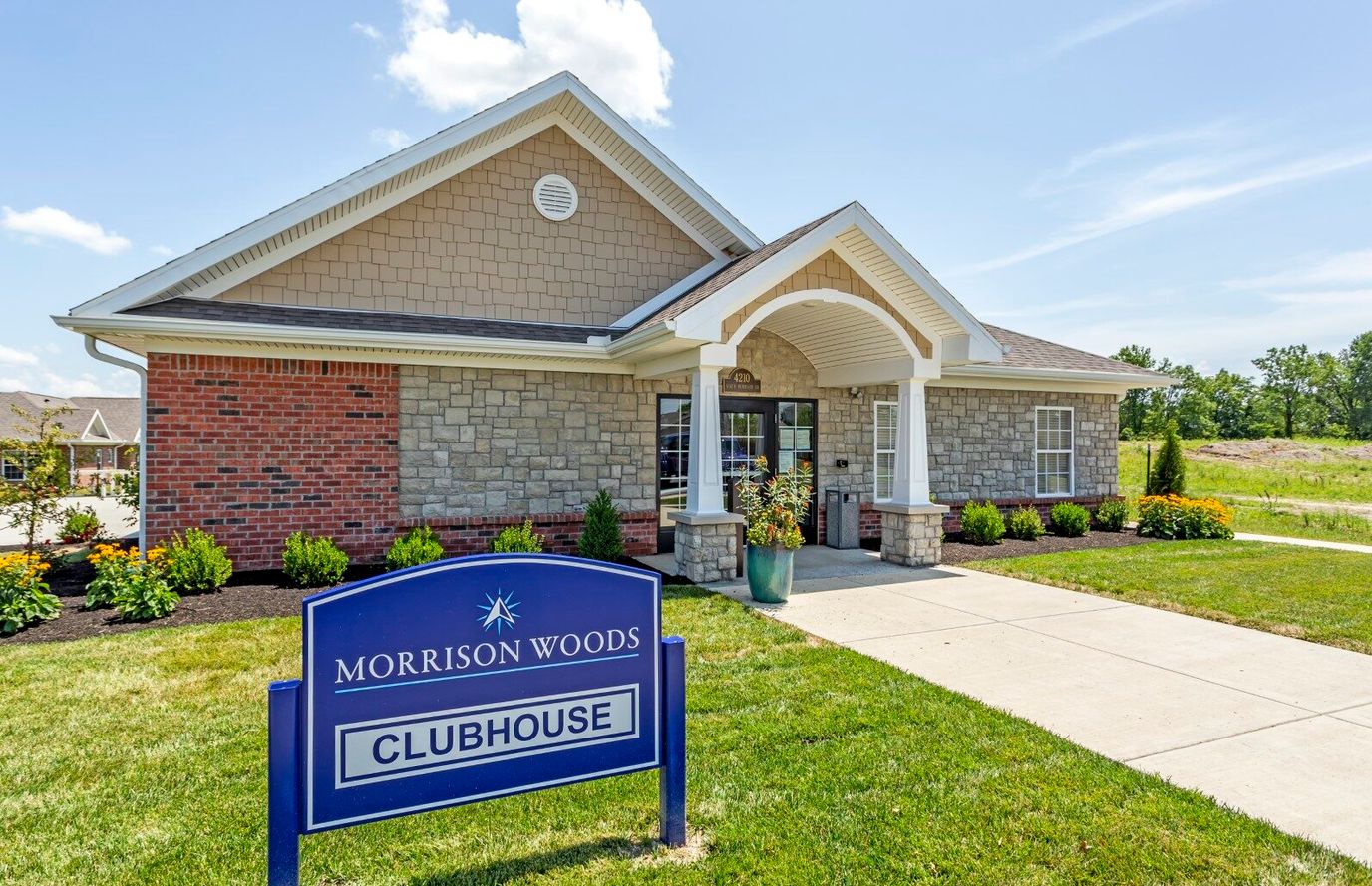 Exterior view of the Morrison Woods clubhouse