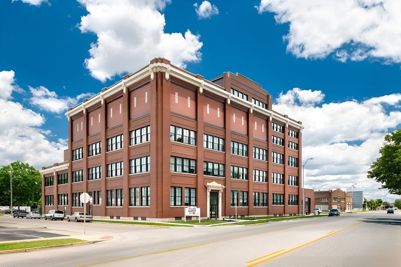 Exterior view of Miller Parrott Lofts facility