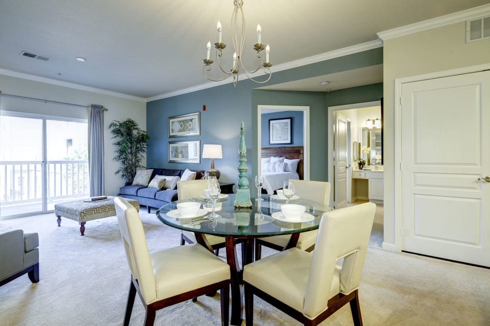 Bright, welcoming interior of a resident room.
