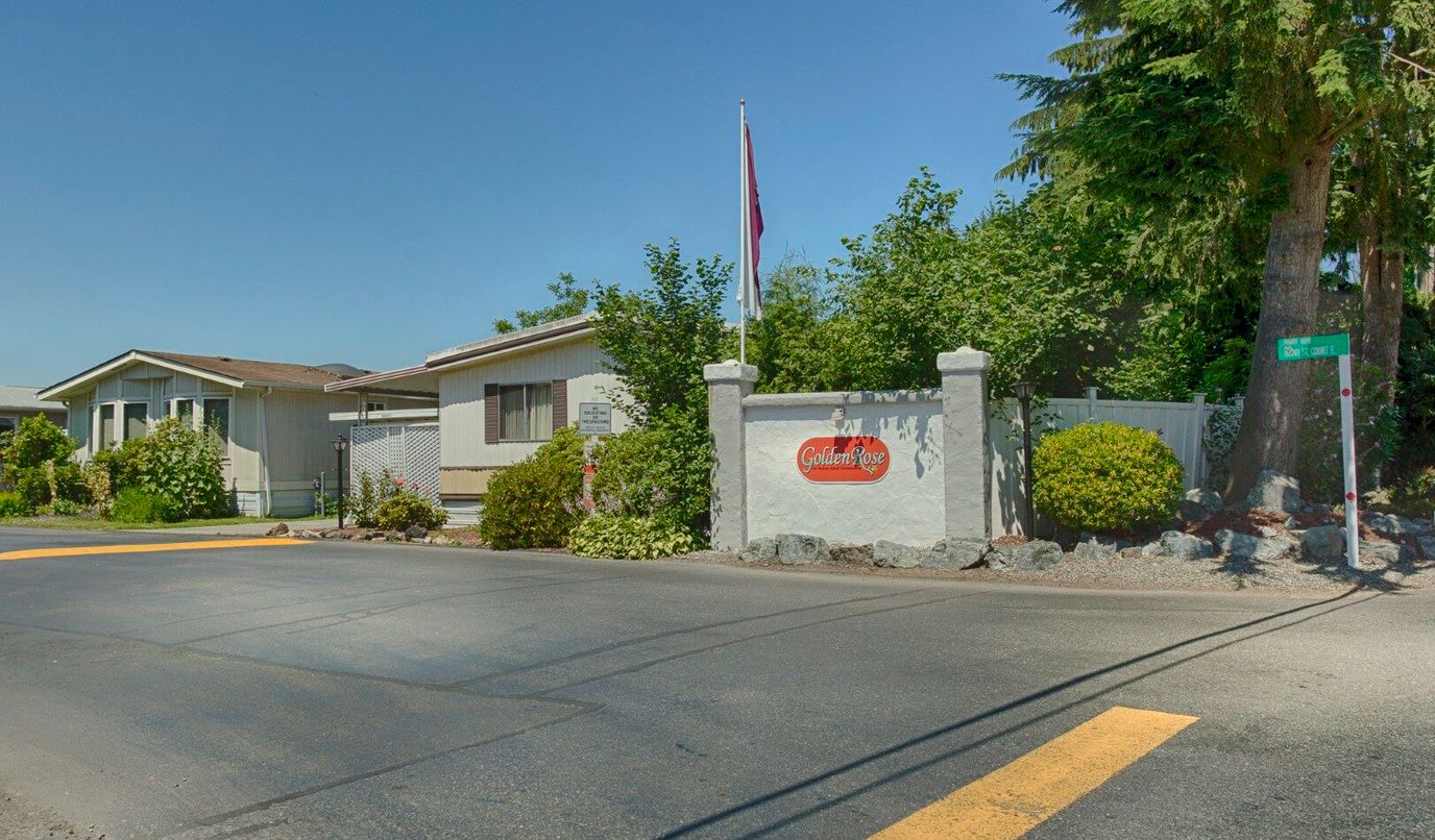 Exterior view of Golden Rose senior living facility