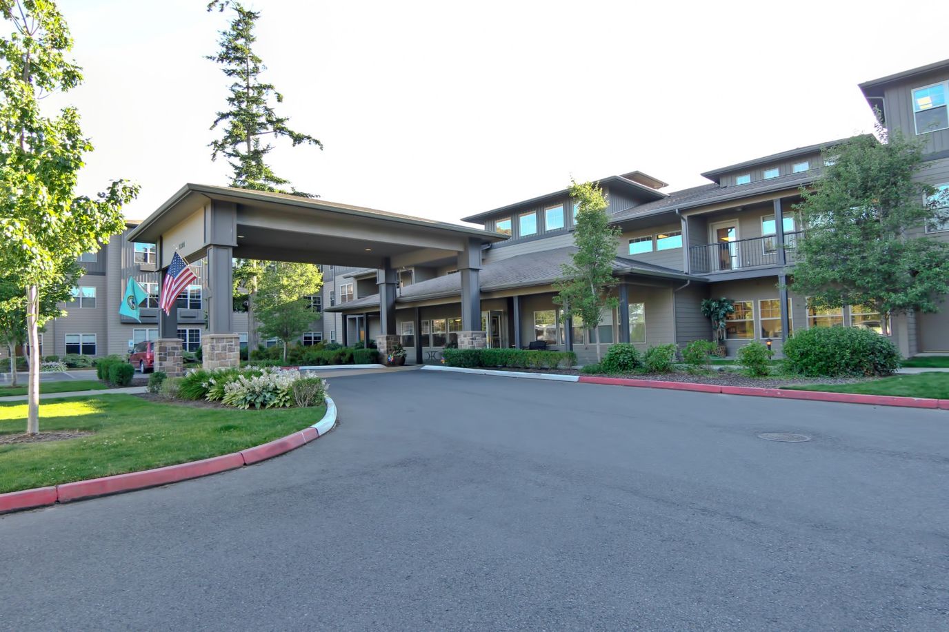 Exterior view of Port Townsend Senior Living facility