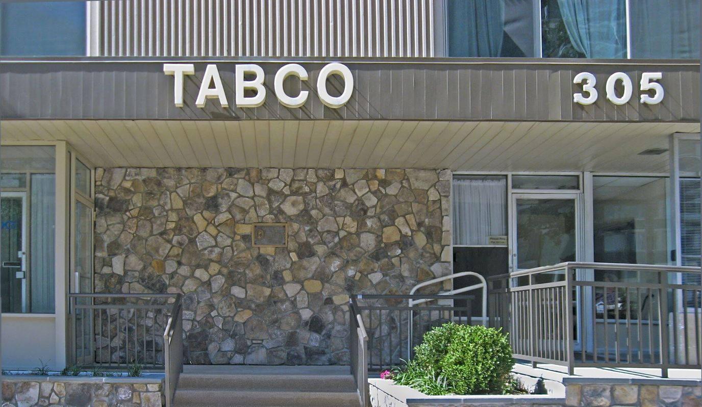 Exterior view of Tabco Towers building entrance