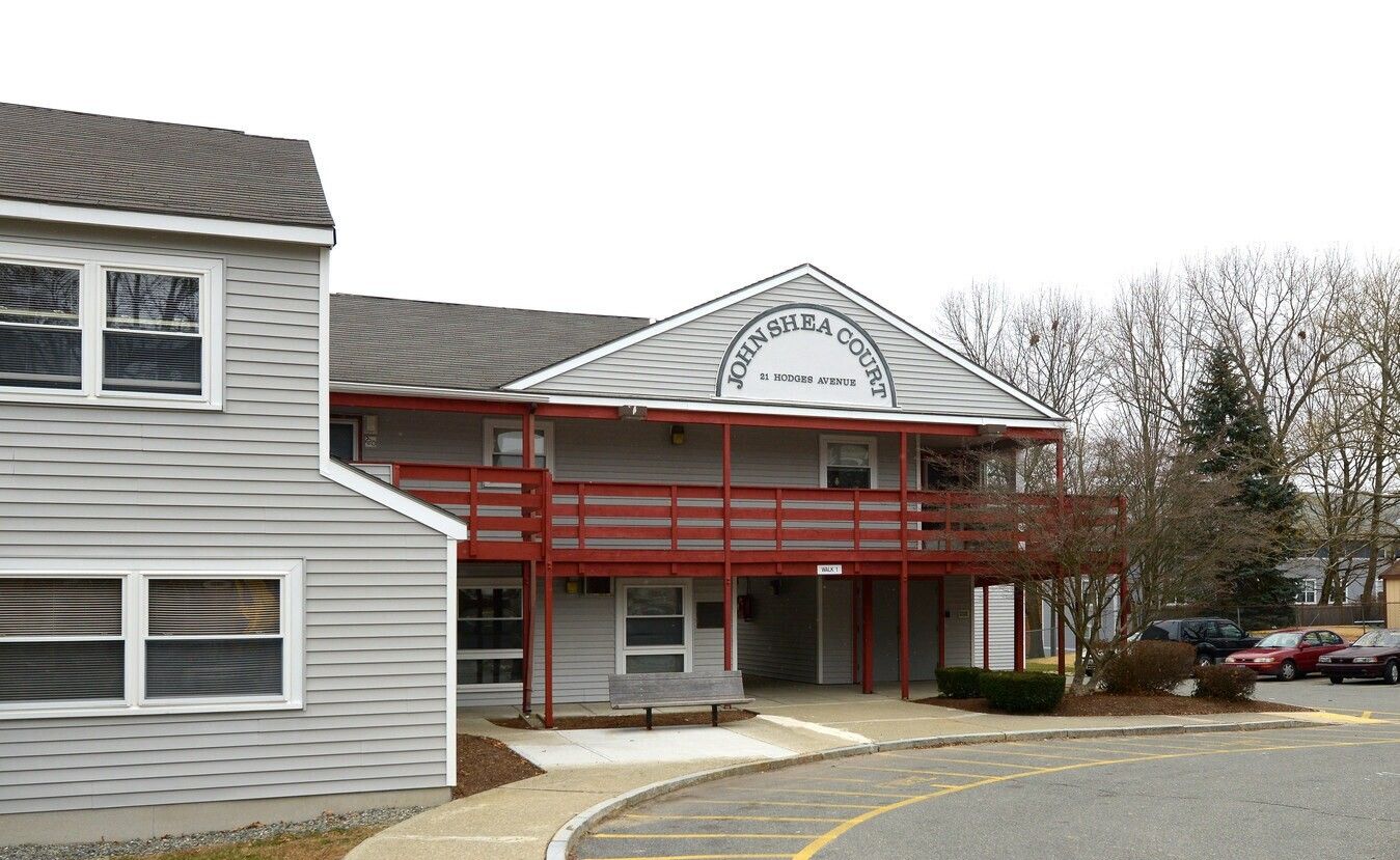 Exterior view of John Shea Court facility