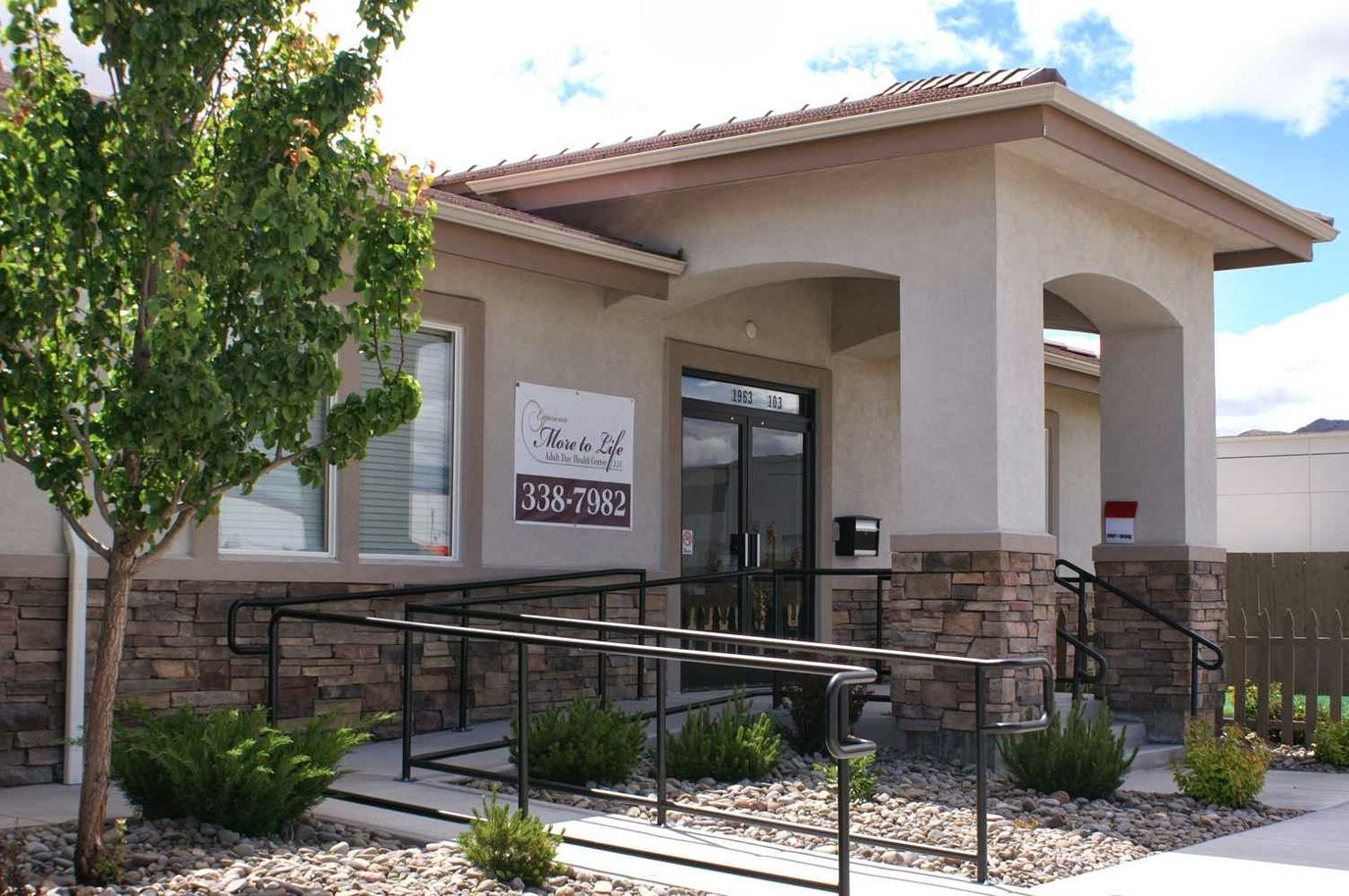 Exterior view of the More To Life Adult Day Health Center