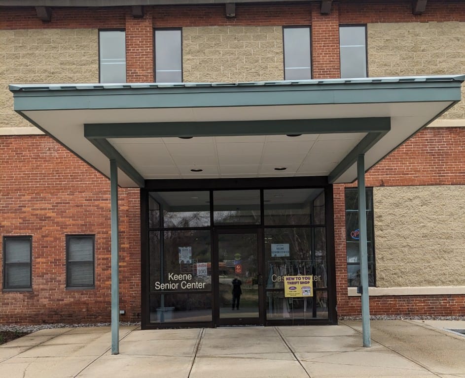 Entrance of the Keene Senior Center