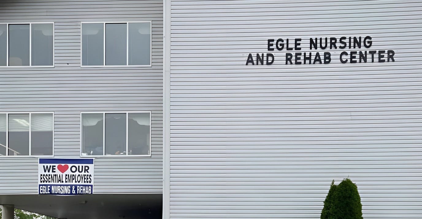 Exterior view of Egle Nursing and Rehab Center