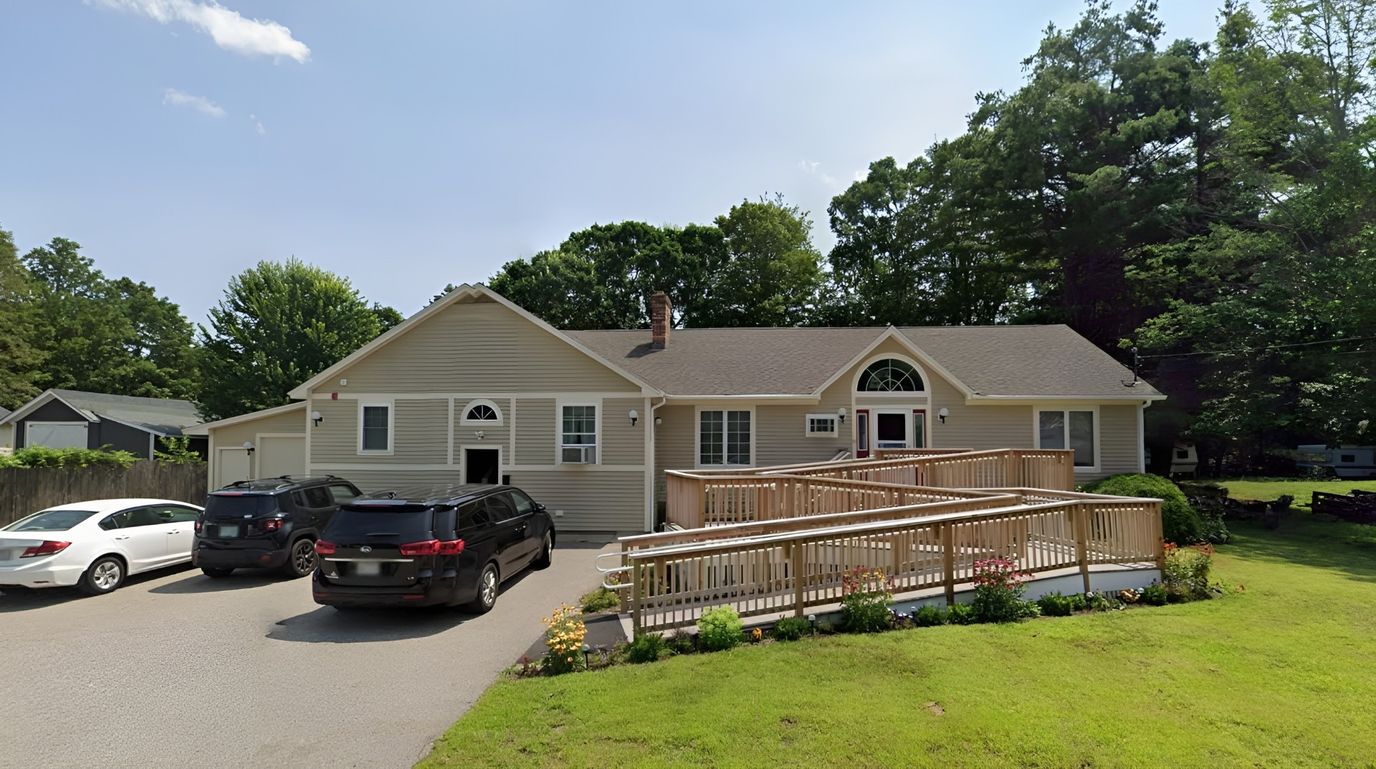 Exterior view of Lenox Street Home with accessible entrance