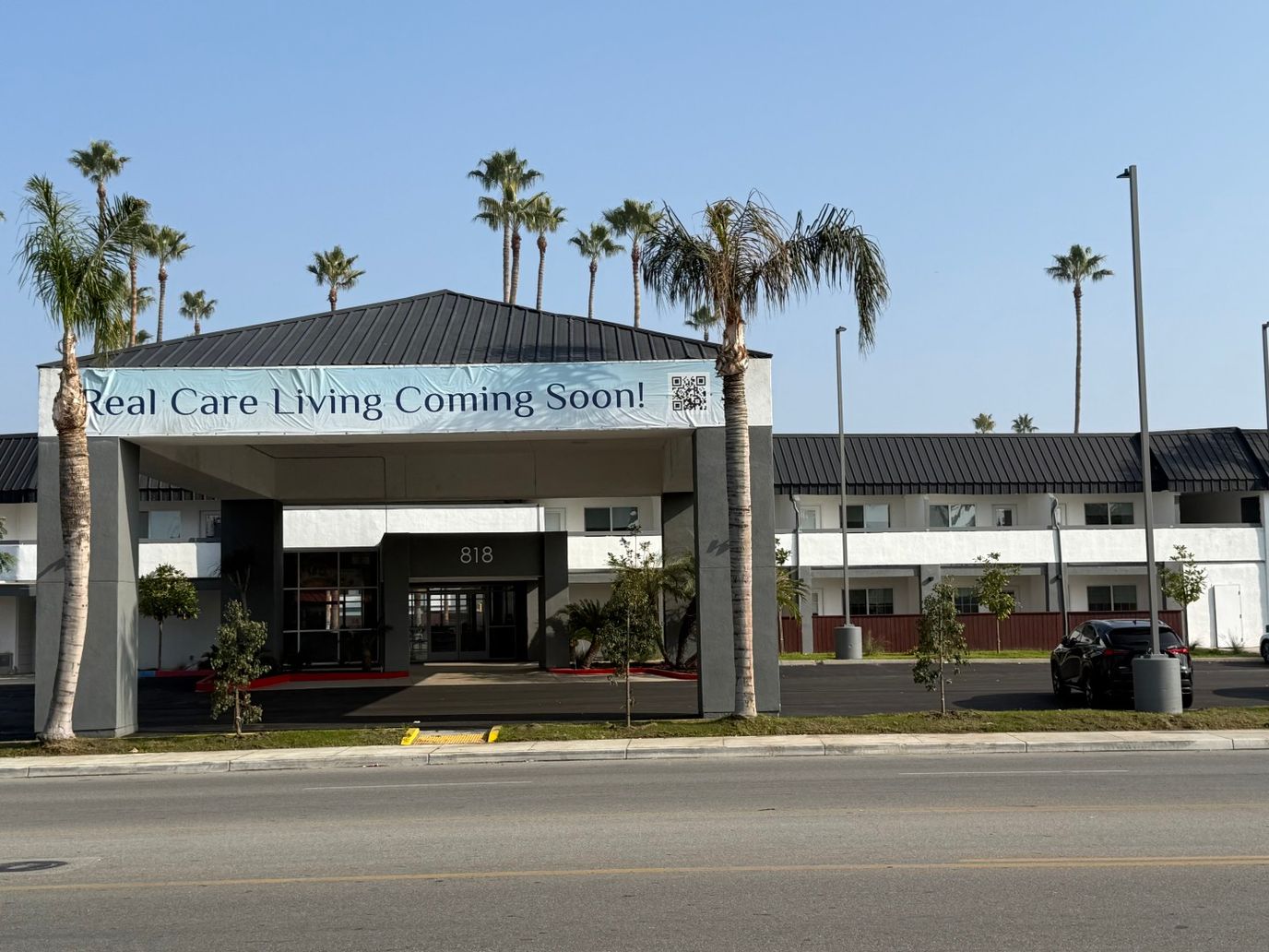 Exterior view of Real Care Living facility