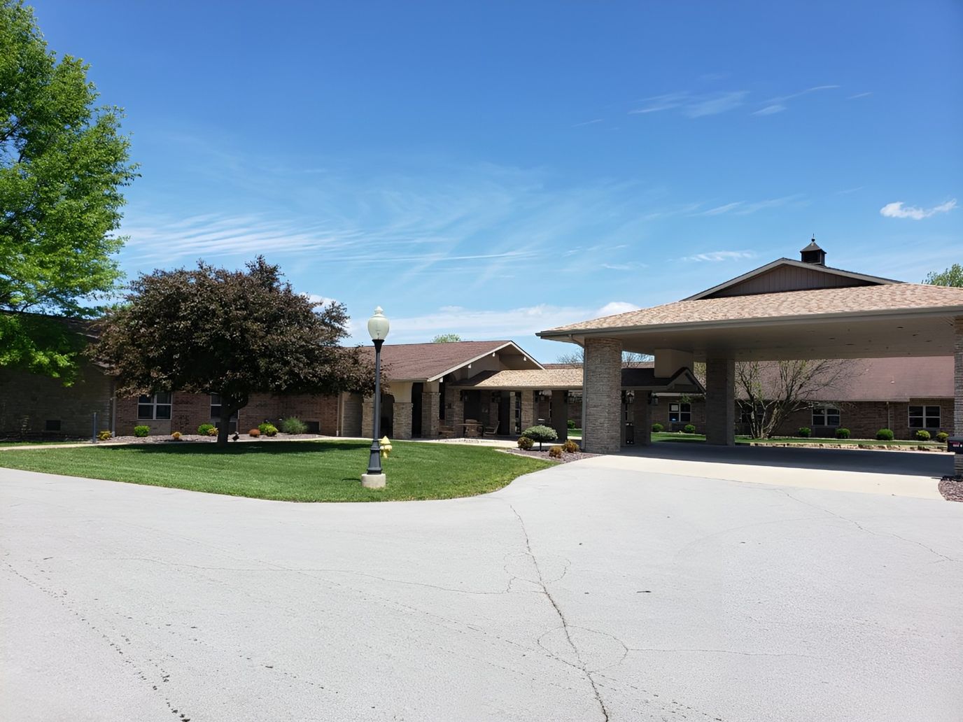 Exterior view of Republic Nursing and Rehab facility