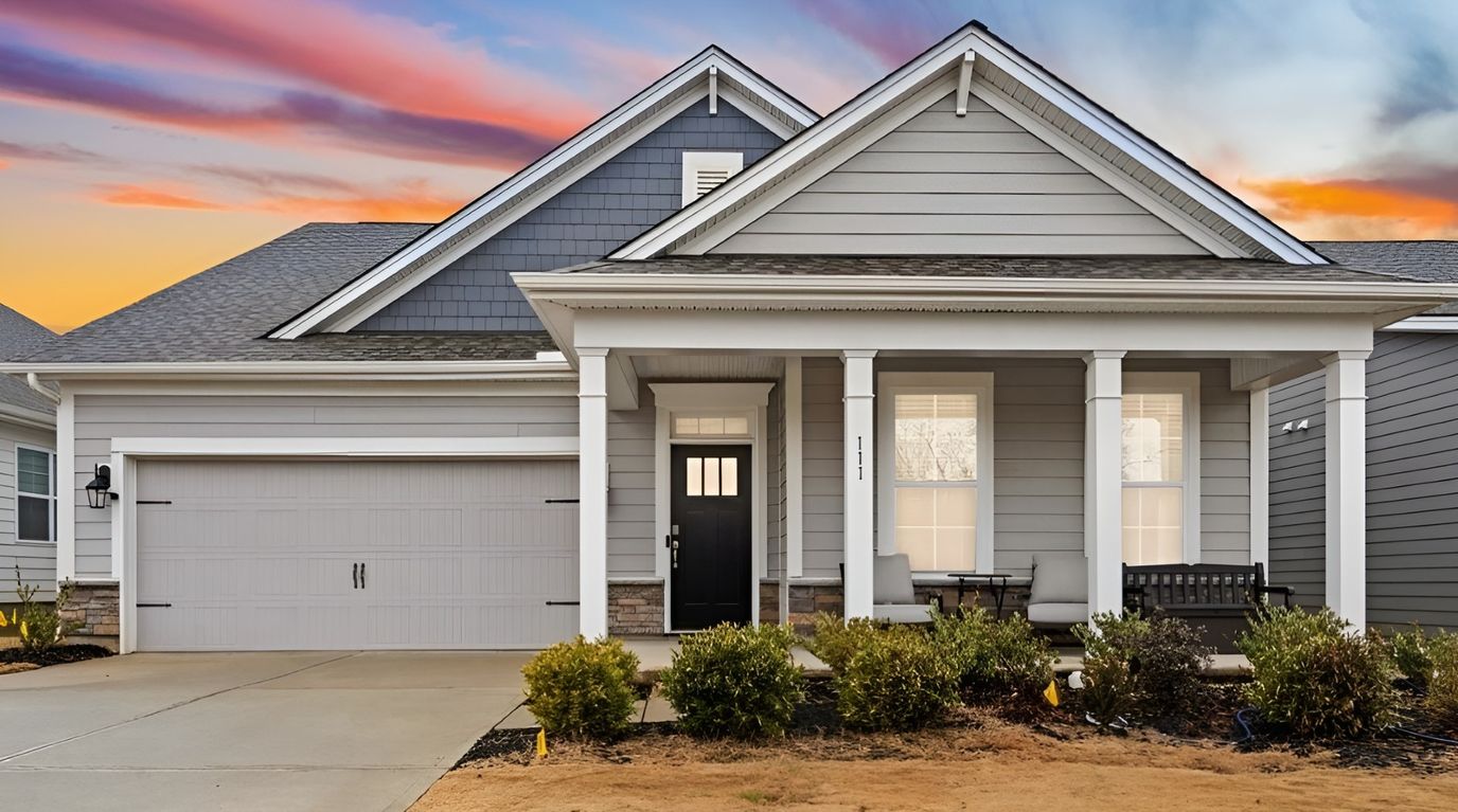 Exterior view of a modern assisted living facility