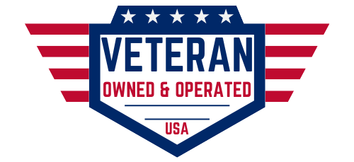 Logo representing veteran-owned facility status