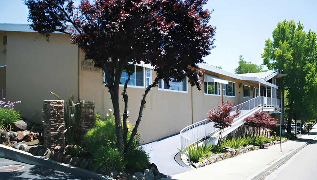 Exterior view of the Lafayette Care Center building