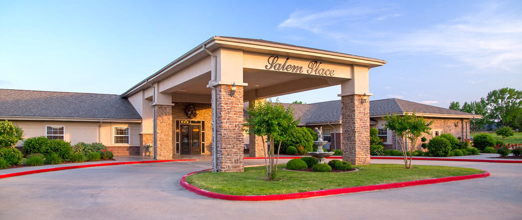 Exterior view of Salem Place Nursing and Rehabilitation Center