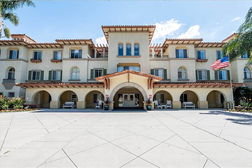 Exterior view of Alta Healthcare Center with entrance