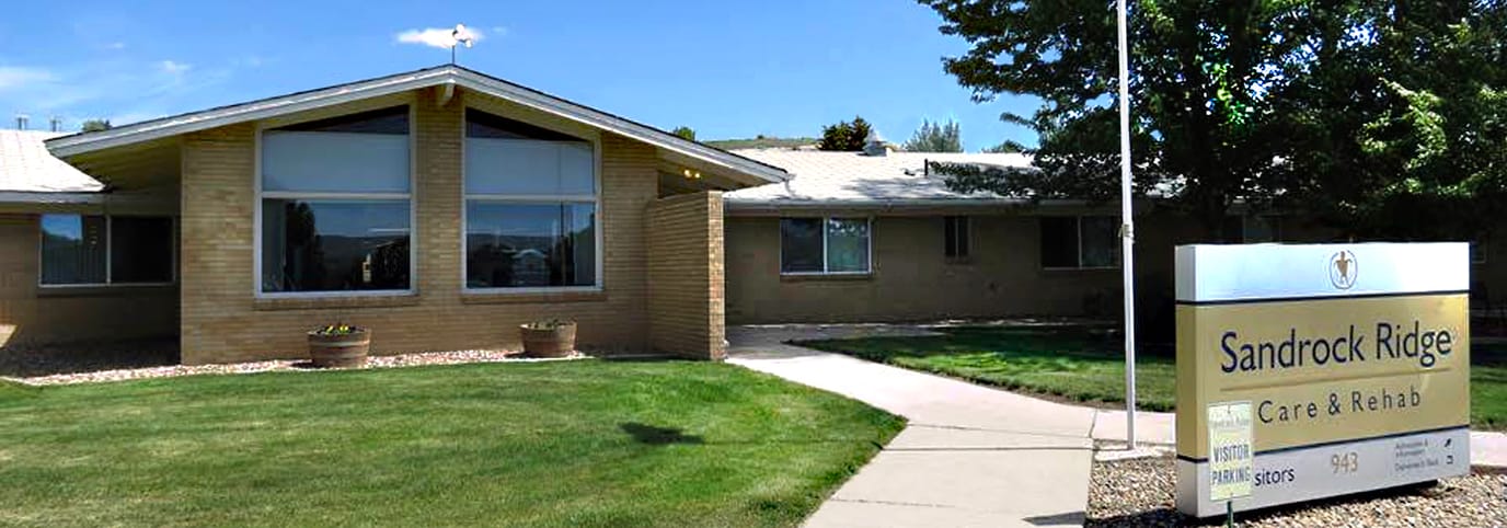 Sandrock Ridge Care & Rehabilitation, Nursing Home in Craig, CO — Exterior view of Sandrock Ridge Care & Rehabilitation building