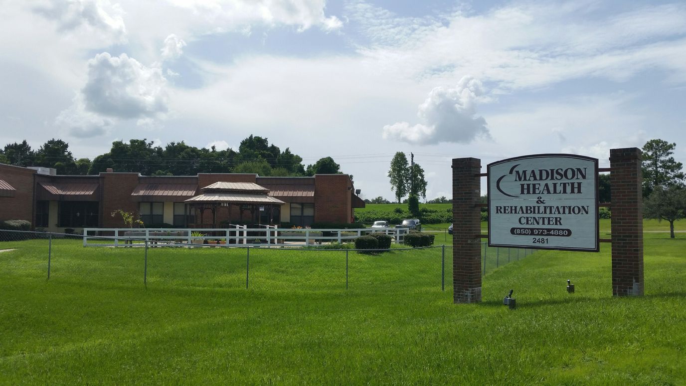 Exterior view of Madison Health and Rehabilitation Center