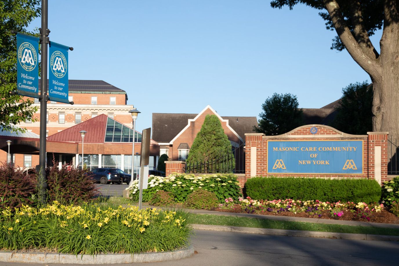 Exterior view of the Masonic Care Community