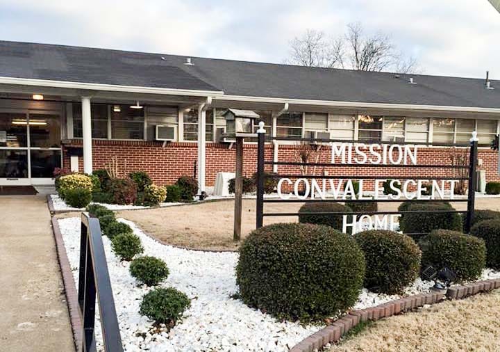 Exterior view of the Mission Convalescent Home