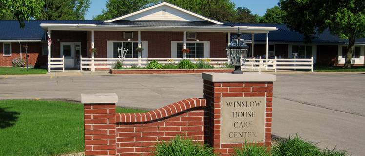 Exterior view of Winslow House Care Center
